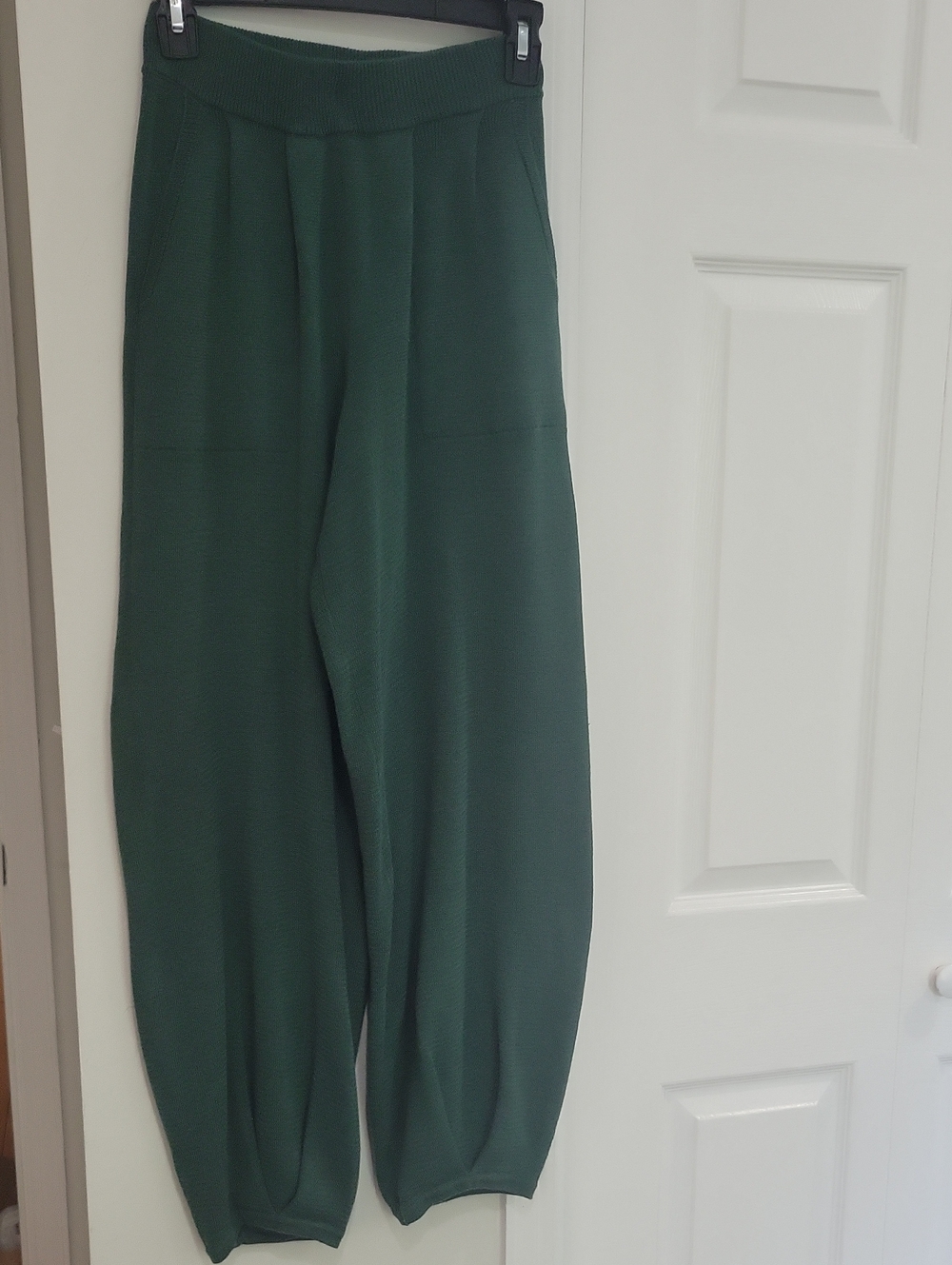 FREE PEOPLE Beach Women’s Knit Pants - Dark Green